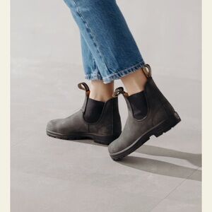 Blundstone Gray Ankle Boots